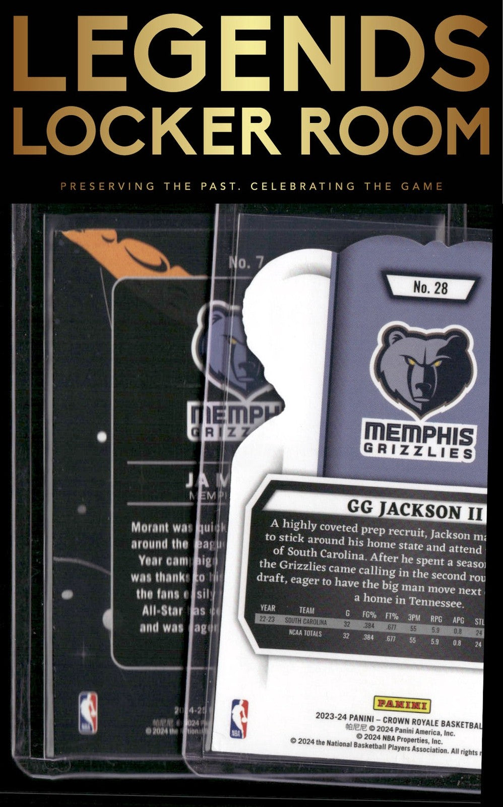 2024-25 Hoops #7 Ja Morant Anti Gravity