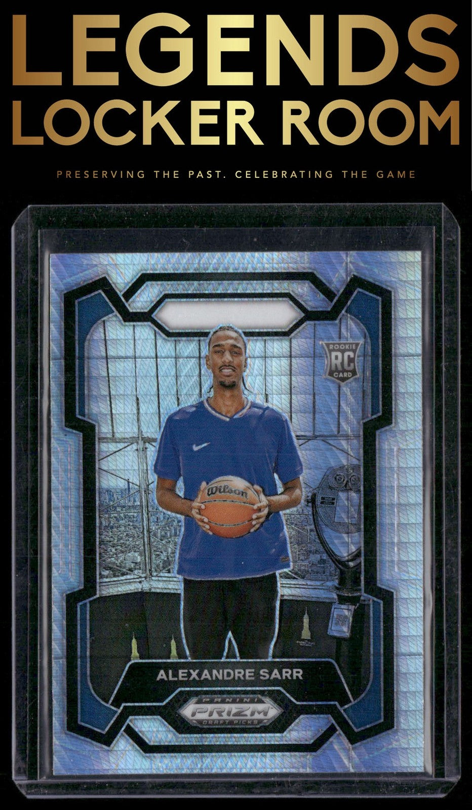 2024 Panini Prizm Draft Picks #52 Alexandre Sarr Prizms Hyper