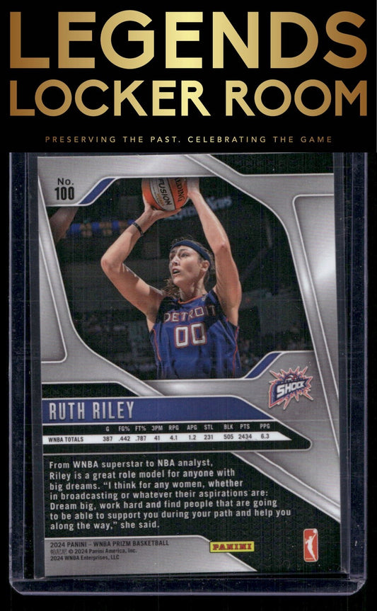 2024 Panini Prizm WNBA #100 Ruth Riley