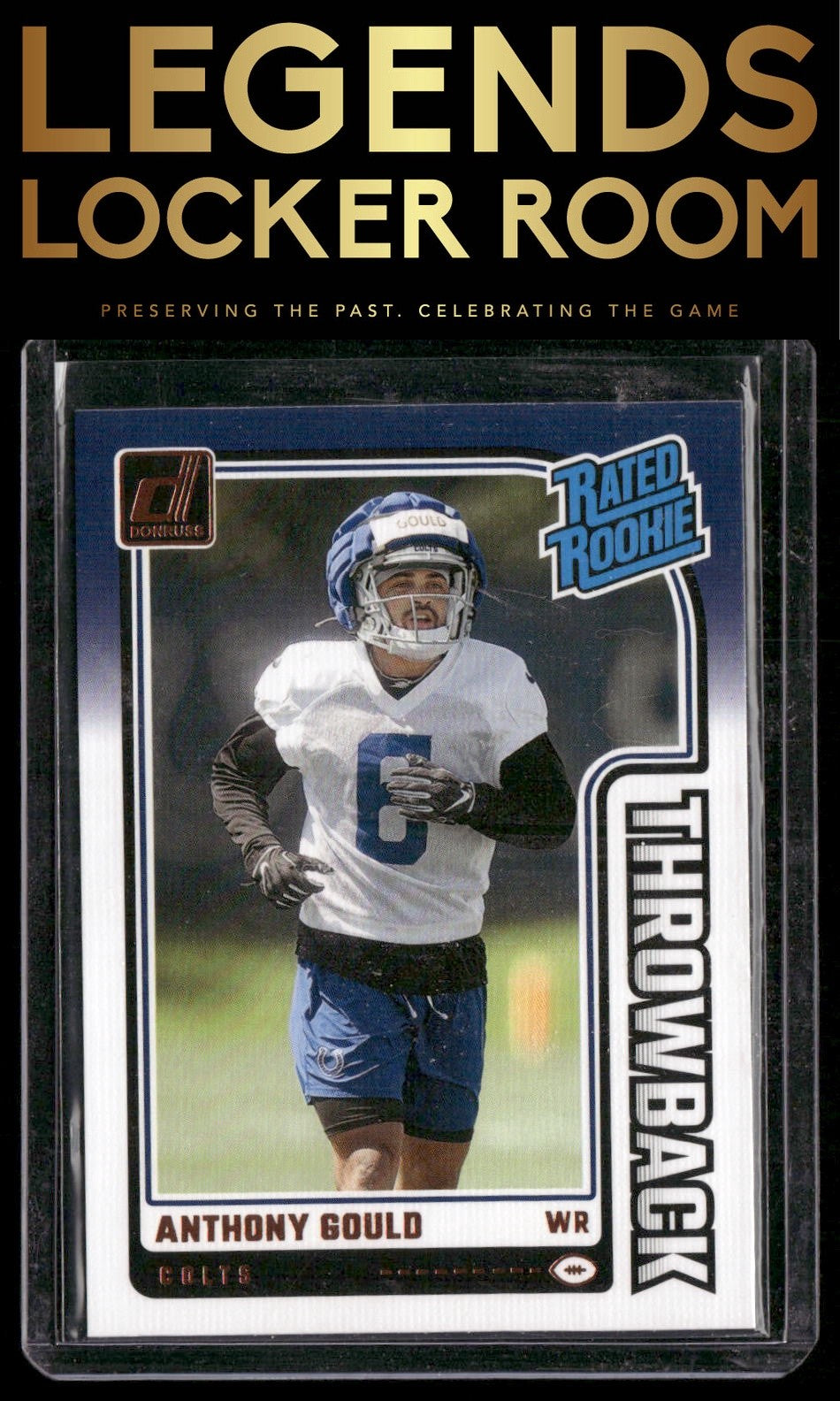 2024 Donruss #12 Anthony Gould Rated Rookies Throwback