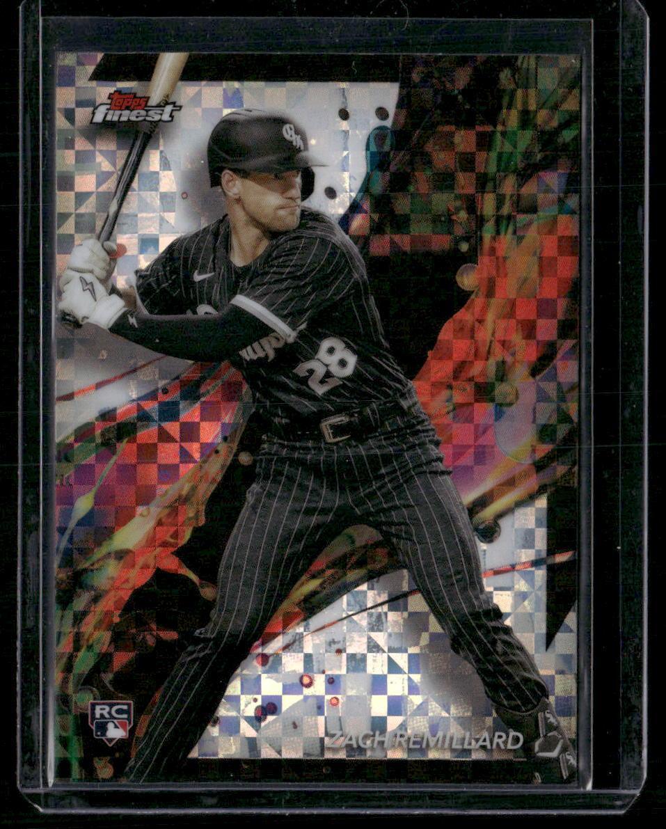 2024 Finest #27 Zach Remillard Checkerboard Refractors