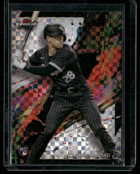 2024 Finest #27 Zach Remillard Checkerboard Refractors