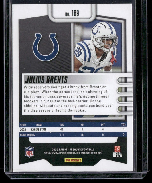 2023 Panini Absolute #169 Julius Brents Retail