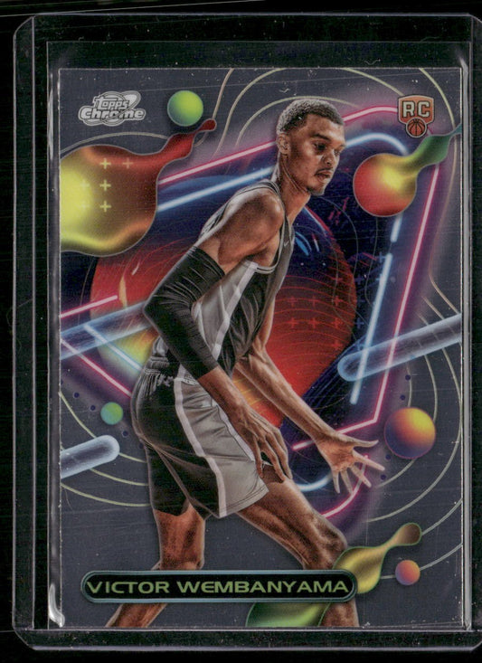 2023-24 Topps Chrome Cosmic #151 Victor Wembanyama