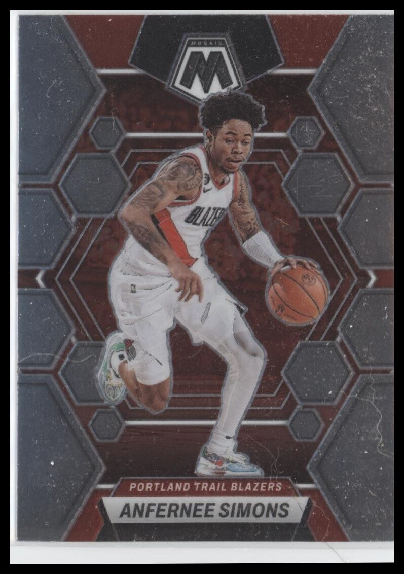 2022-23 Panini Mosaic #11 Anfernee Simons