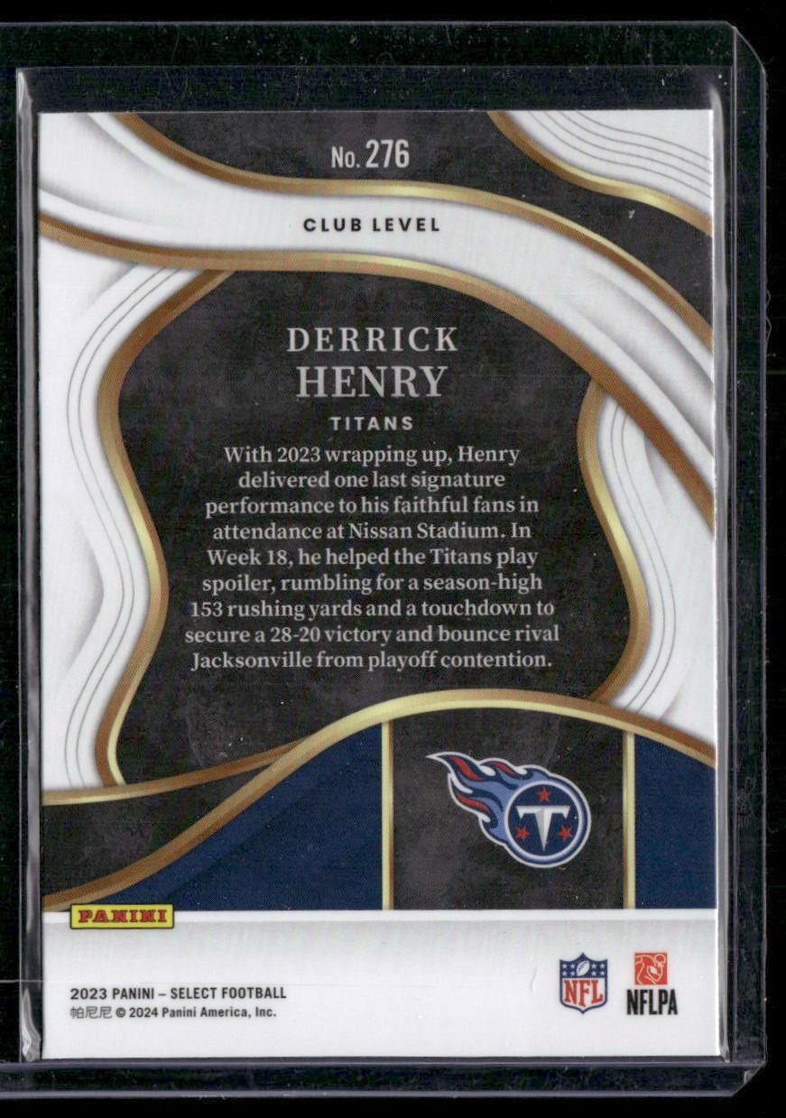 2023 Panini Select #276 Derrick Henry