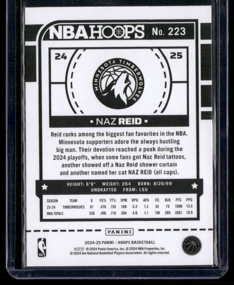 2024-25 Hoops #223 Naz Reid