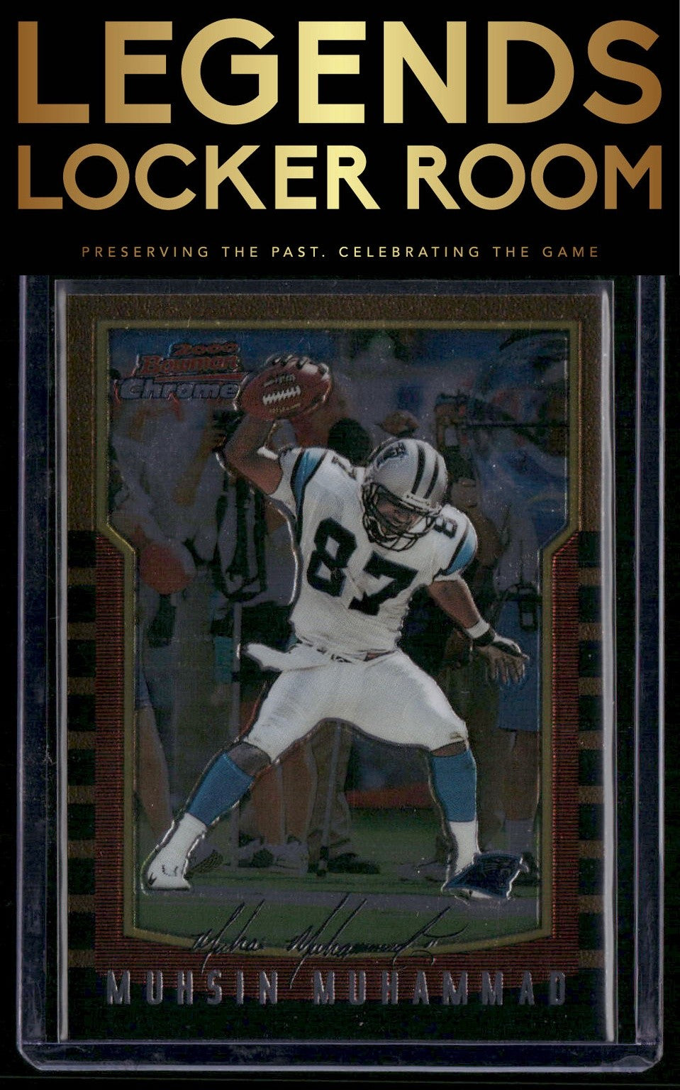 2000 Bowman Chrome #72 Muhsin Muhammad