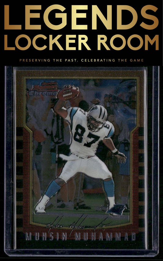2000 Bowman Chrome #72 Muhsin Muhammad