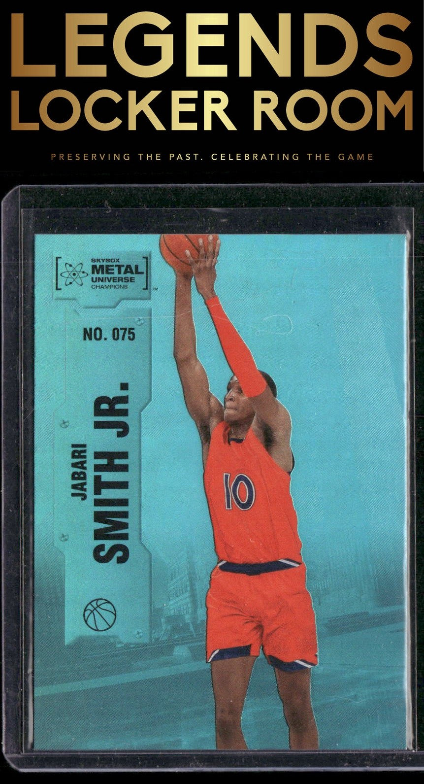 2022 SkyBox Metal Universe Champions #075 Jabari Smith Aqua