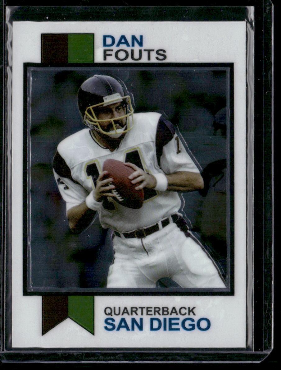 2023 Topps Composite #1973-23 Dan Fouts 1973 Topps Football