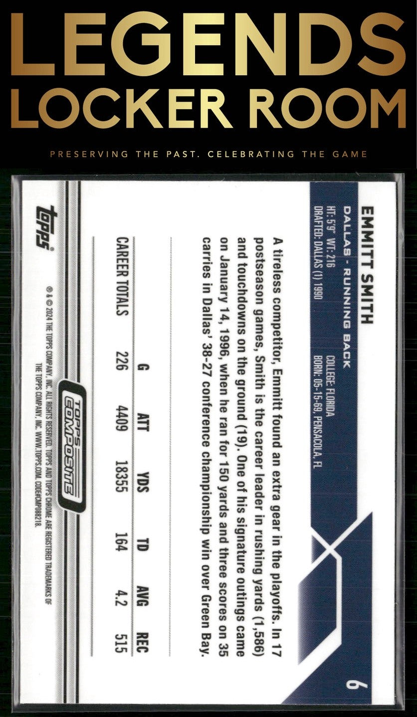 2023 Topps Composite #6 Emmitt Smith