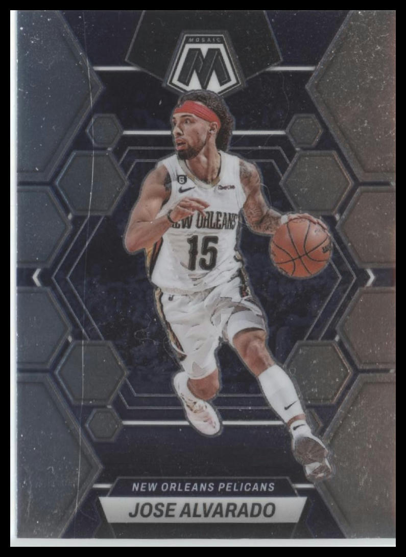 2022-23 Panini Mosaic #185 Jose Alvarado