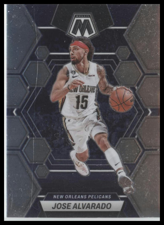 2022-23 Panini Mosaic #185 Jose Alvarado