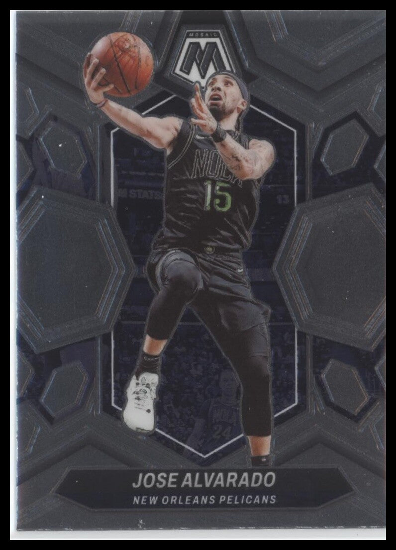 2023-24 Panini Mosaic #186 Jose Alvarado