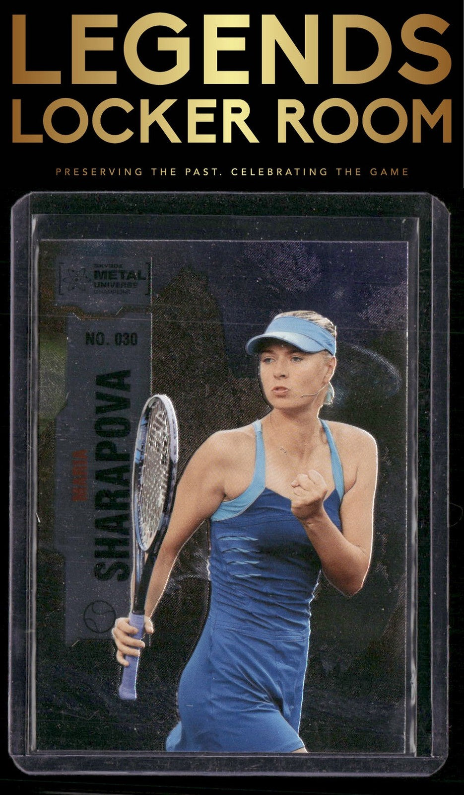 2022 SkyBox Metal Universe Champions #030 Maria Sharapova