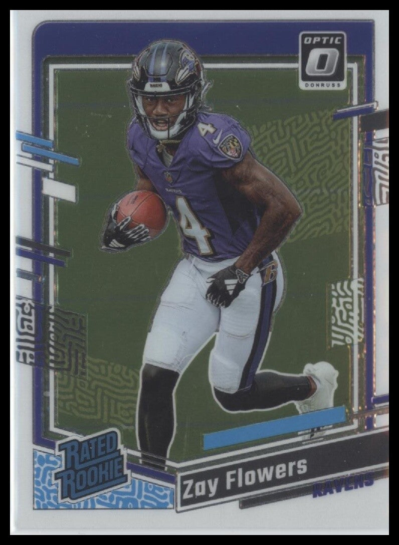 2023 Donruss Optic #210 Zay Flowers