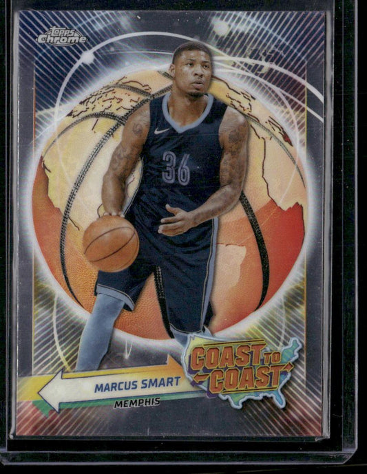 2023-24 Topps Chrome #CC-16 Marcus Smart Coast to Coast