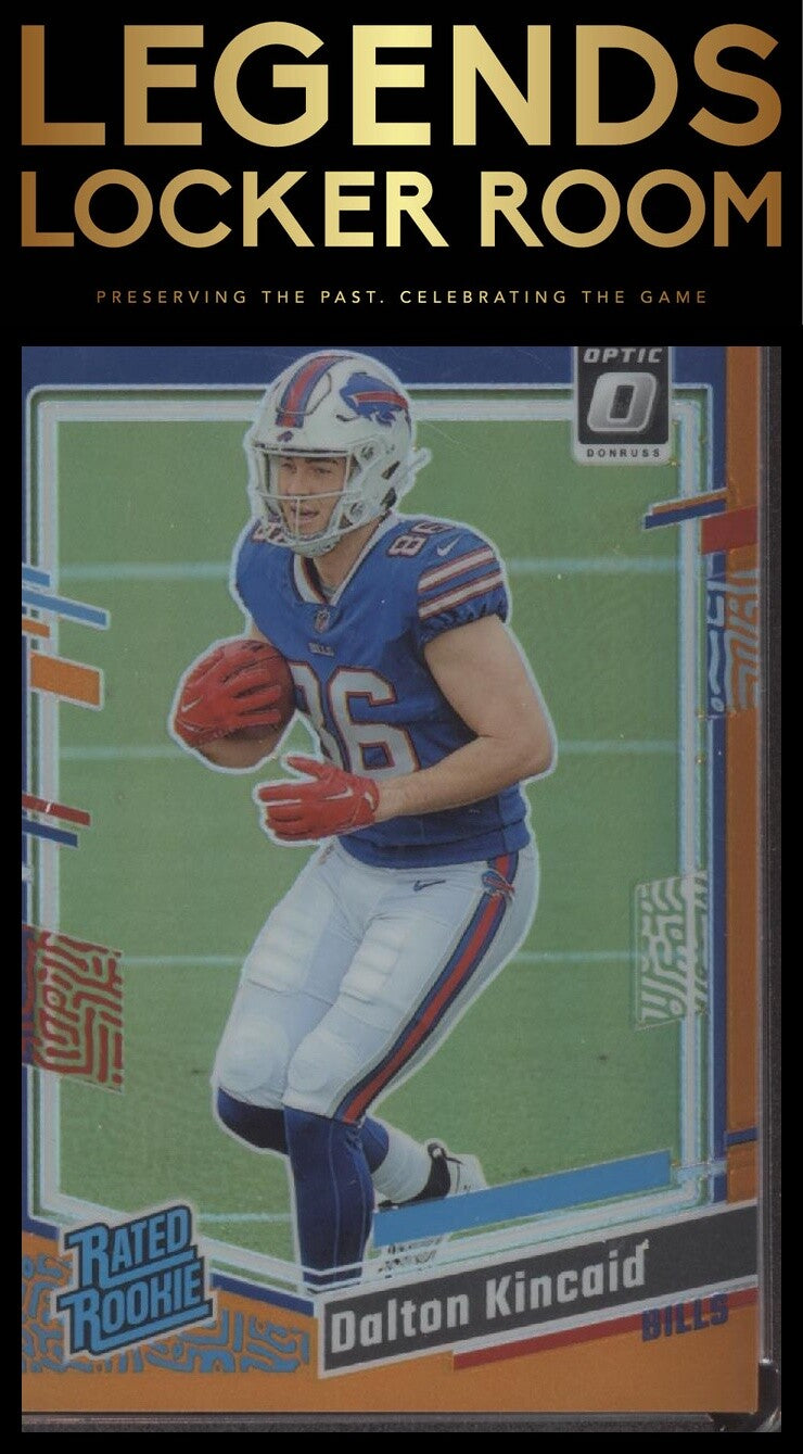 2023 Donruss Optic #211 Dalton Kincaid Orange #/249