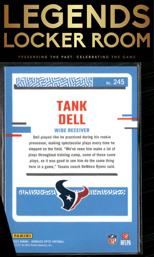 2023 Donruss Optic #245 Tank Dell