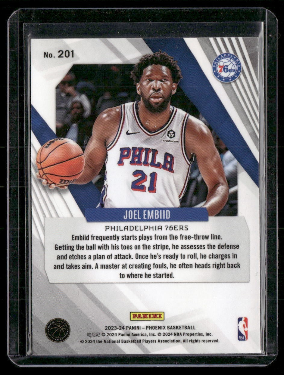 2023-24 Panini Phoenix #201 Joel Embiid