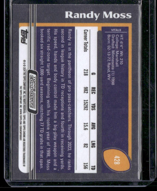 2023 Topps Composite #428 Randy Moss