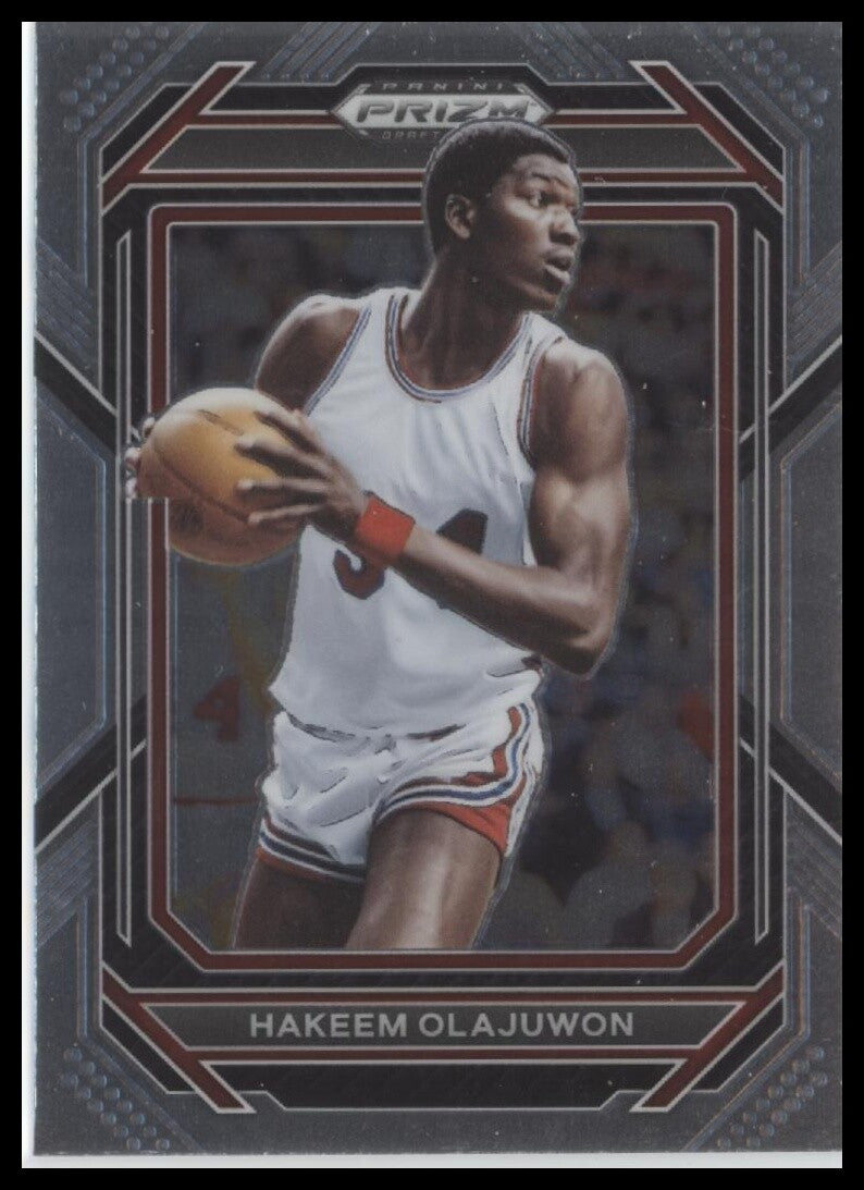 2023 Panini Prizm Draft Picks #80 Hakeem Olajuwon