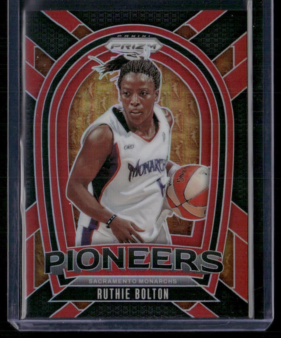 2024 Panini Prizm WNBA #6 Ruthie Bolton Pioneers Prizms Red #/99