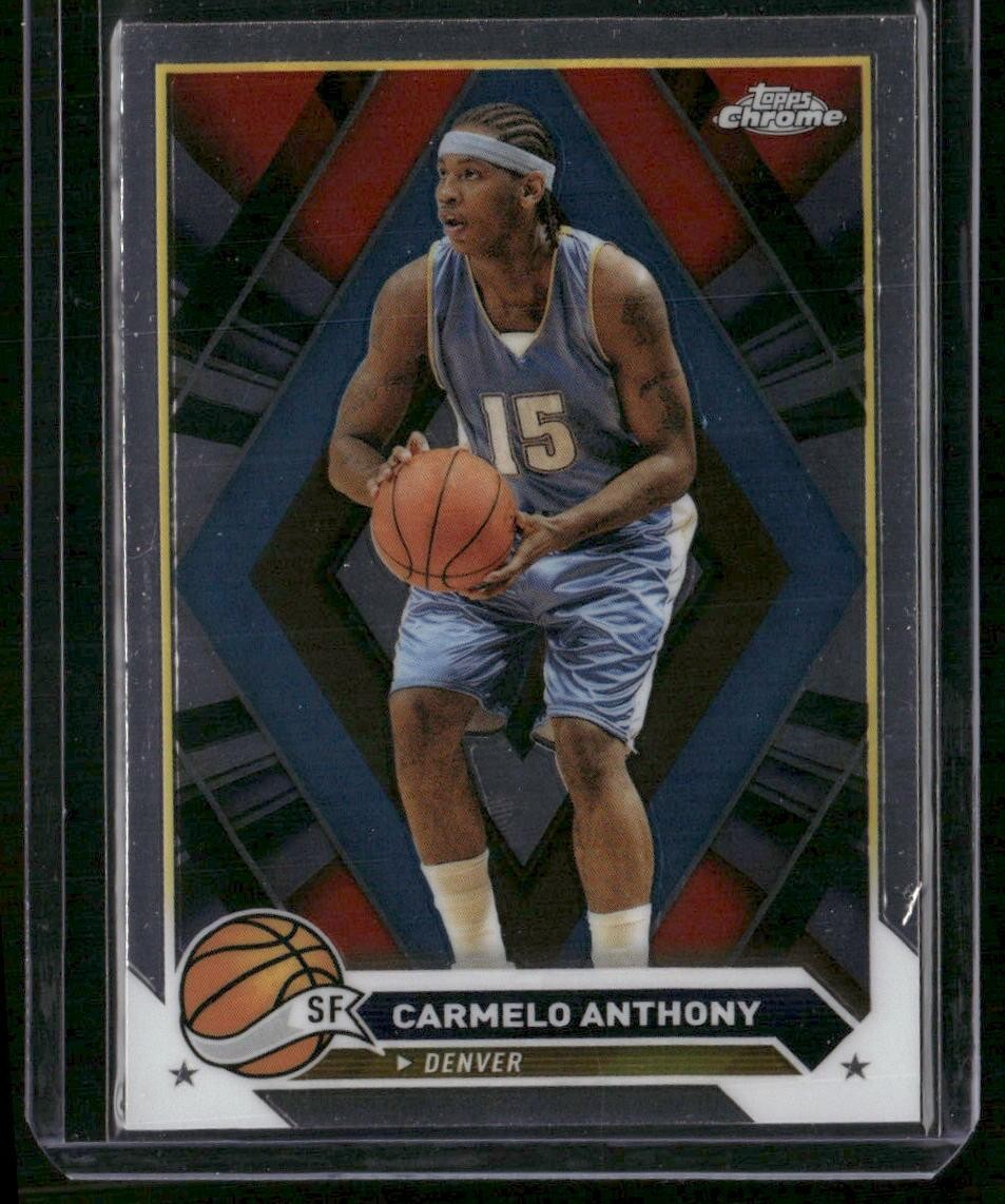 2023-24 Topps Chrome #27 Carmelo Anthony