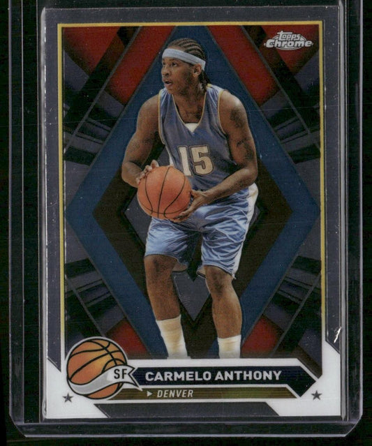 2023-24 Topps Chrome #27 Carmelo Anthony