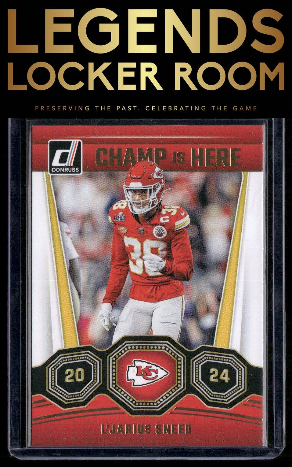 2024 Donruss #10 L'Jarius Sneed Champ is Here
