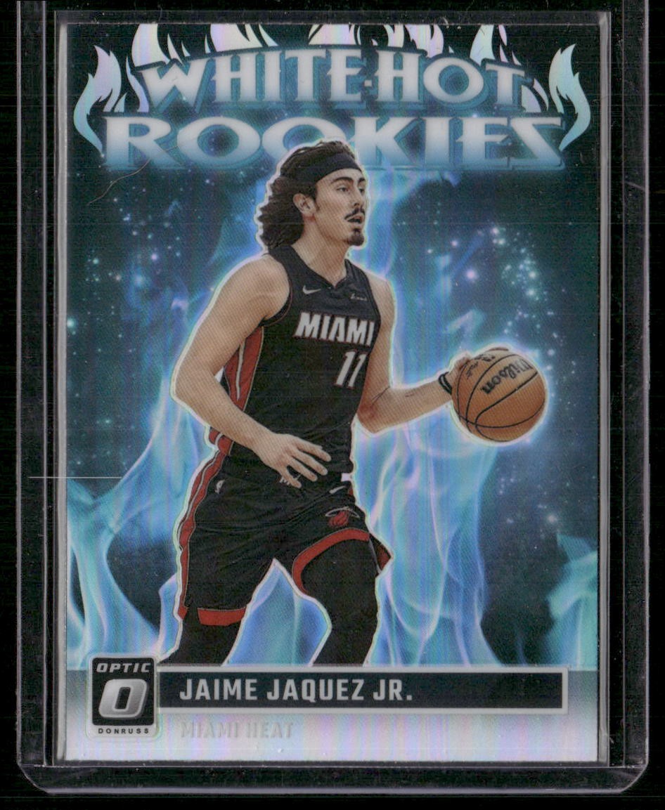 2023-24 Donruss Optic #13 Jaime Jaquez Jr. White Hot Rookies Holo