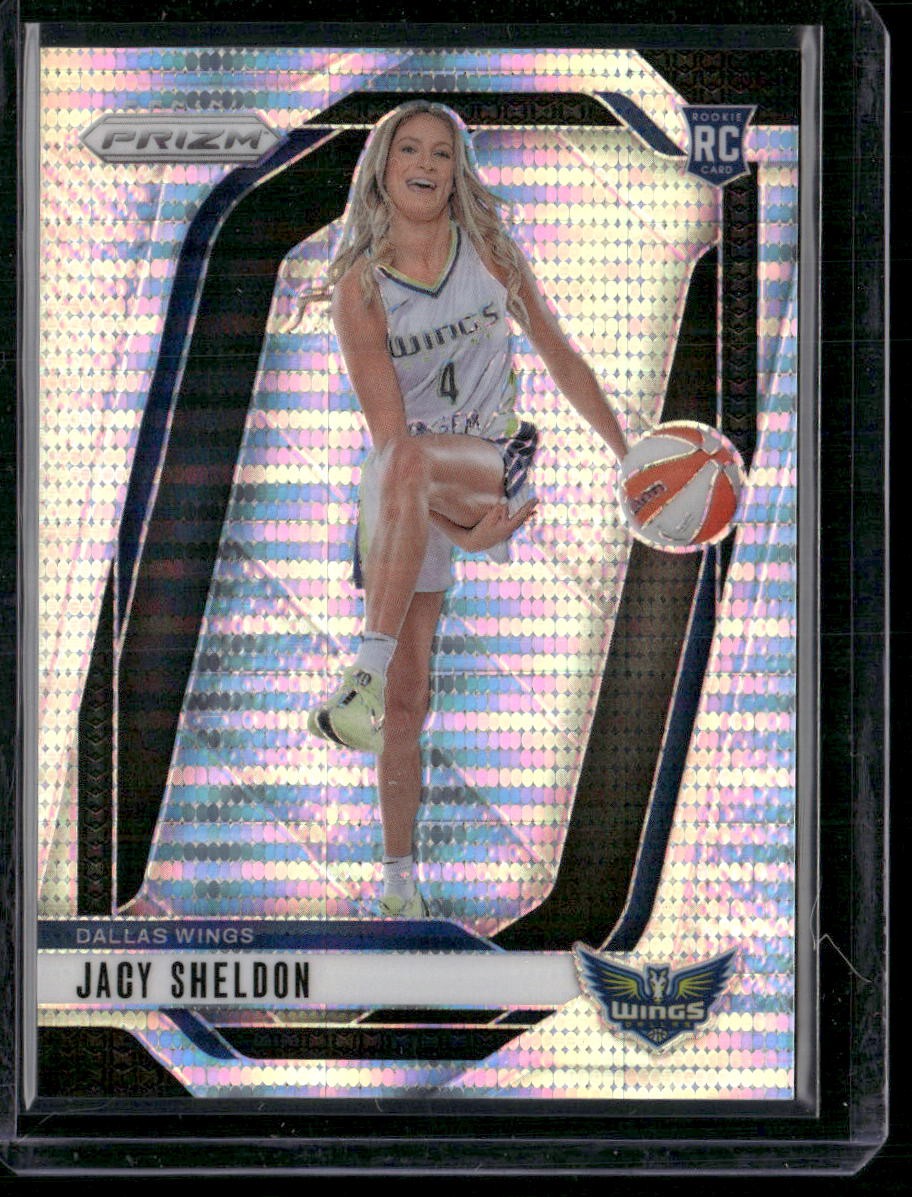 2024 Panini Prizm WNBA #141 Jacy Sheldon Pulsar Prizms #/499