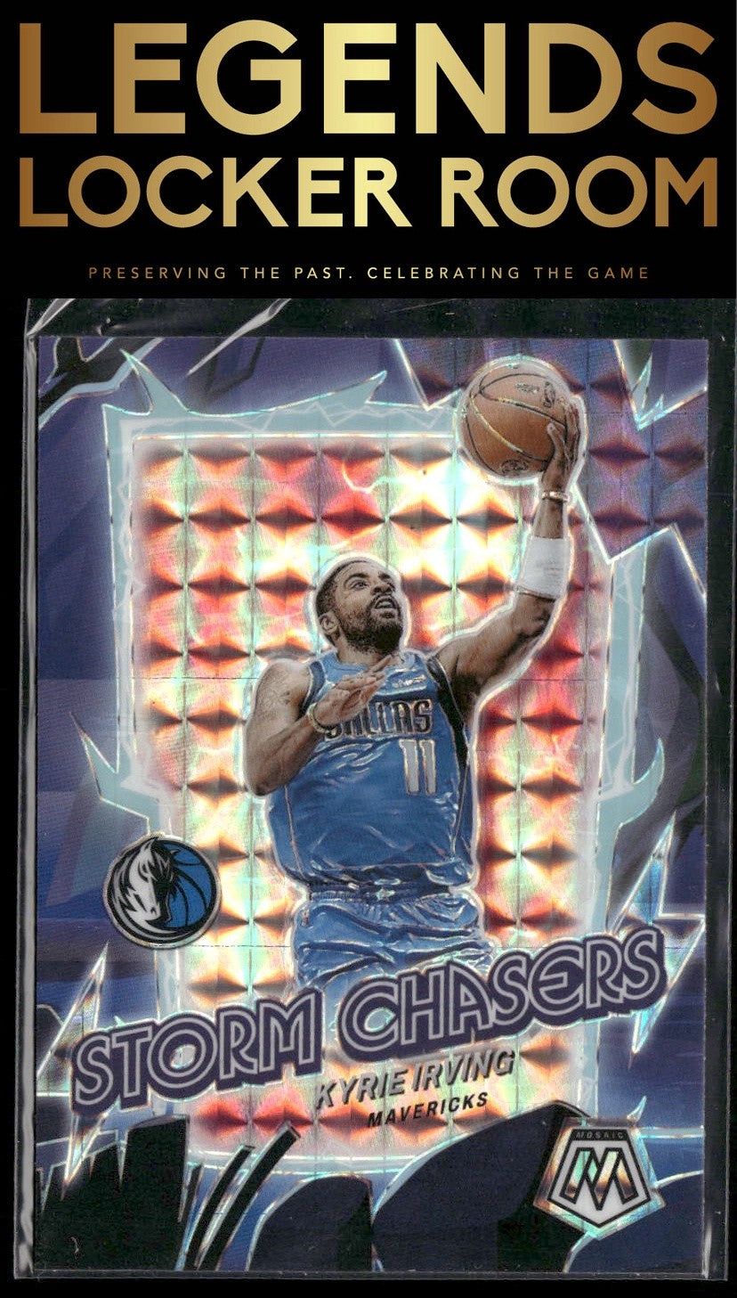 2023-24 Panini Mosaic #5 Kyrie Irving Storm Chasers