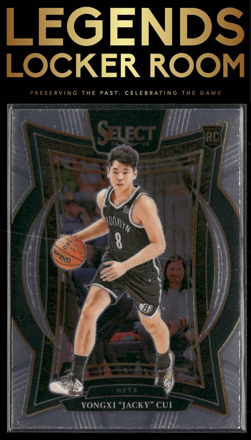 2024-25 Panini Select #94 Yongxi "Jacky" Cui