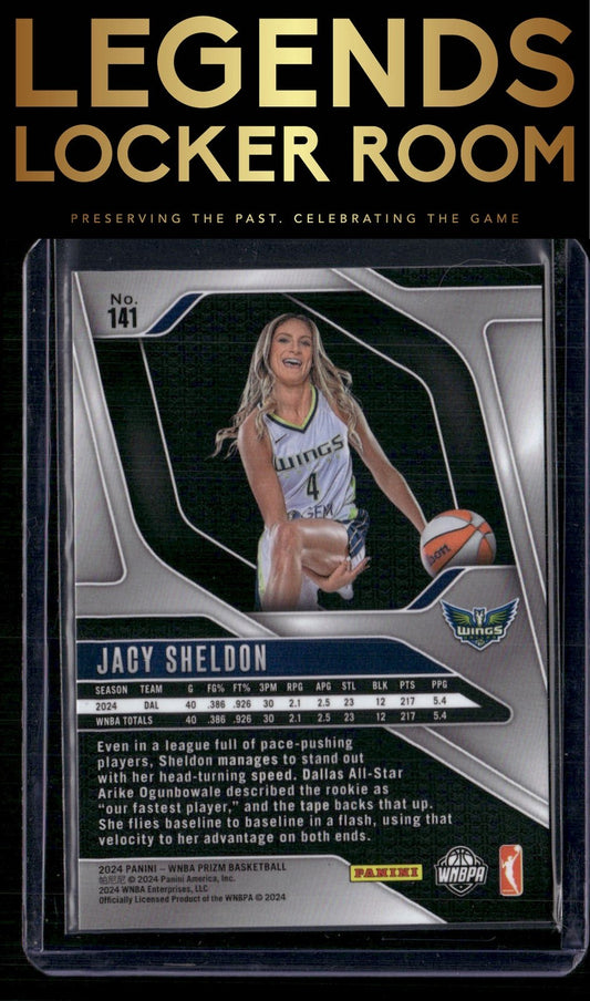 2024 Panini Prizm WNBA #141 Jacy Sheldon