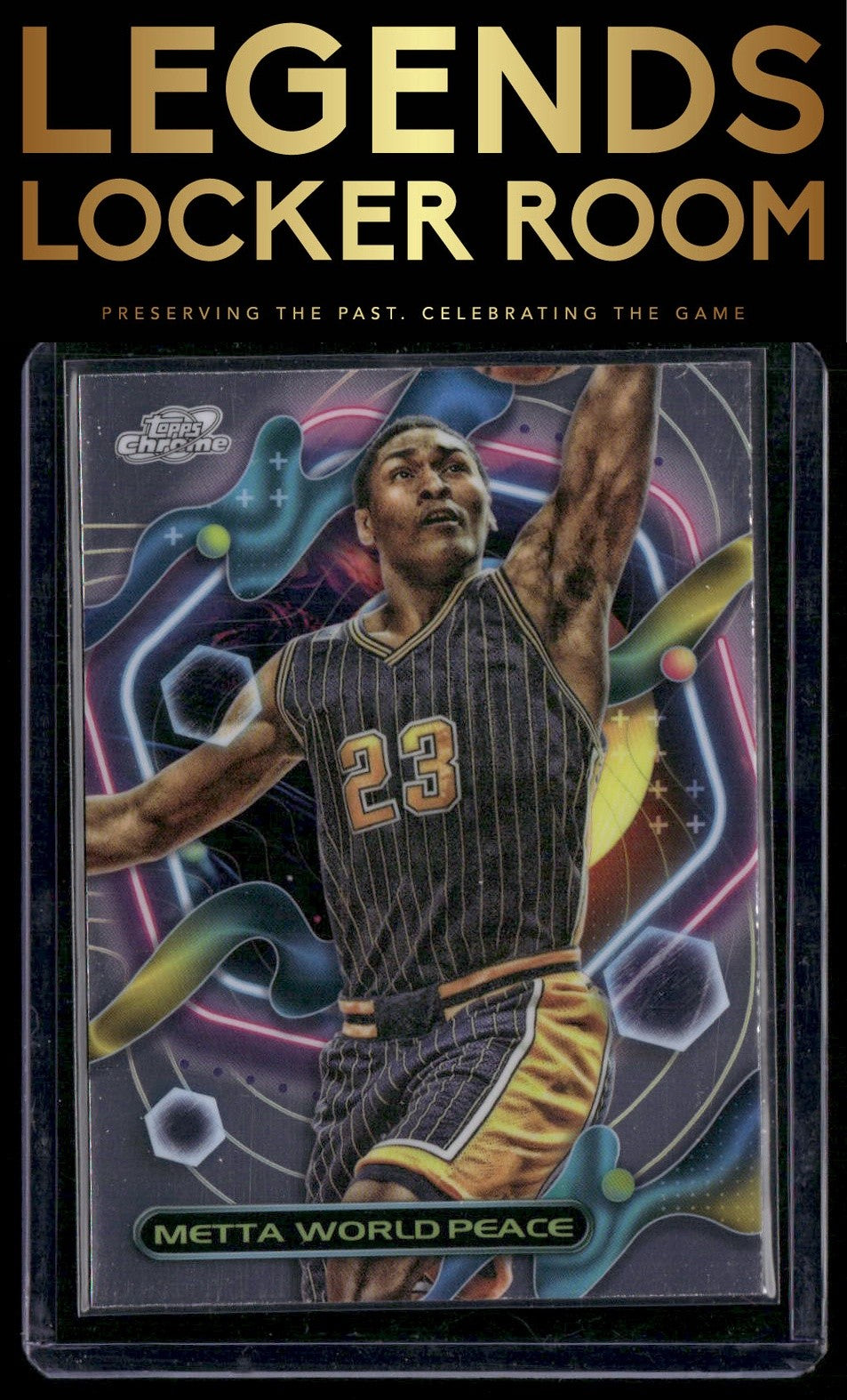 2023-24 Topps Chrome Cosmic #52 Metta World Peace