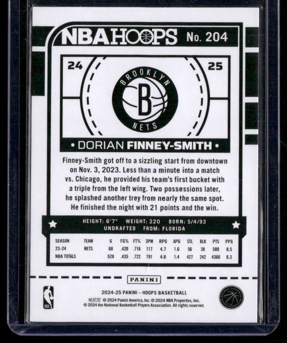 2024-25 Hoops #204 Dorian Finney-Smith