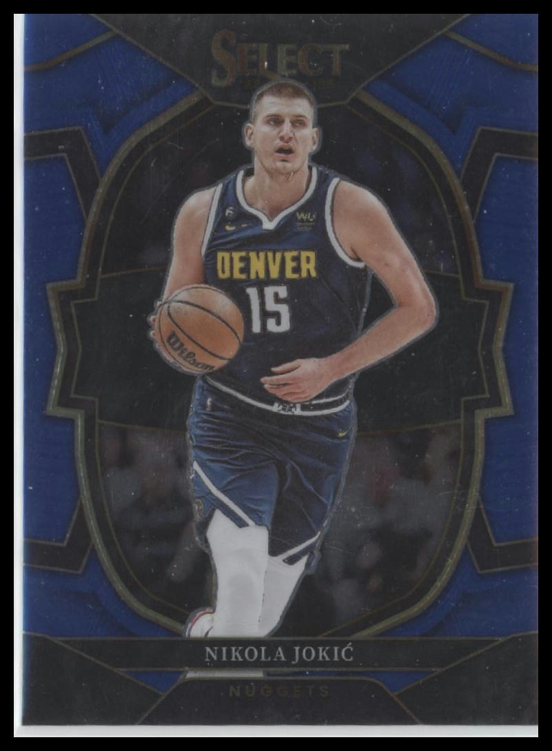 2022-23 Panini Select #1 Nikola Jokic Blue (Retail Base)