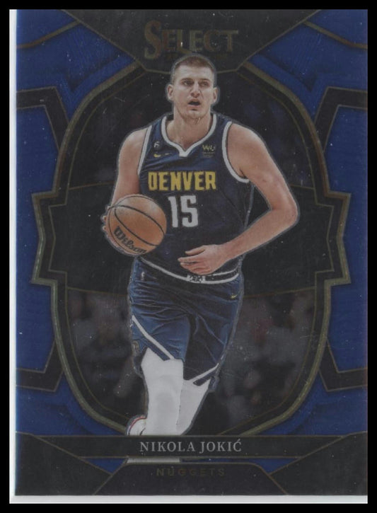 2022-23 Panini Select #1 Nikola Jokic Blue (Retail Base)