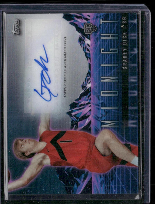 2023-24 Topps Midnight #RHS-GD Gradey Dick Rookie Horizon Signatures