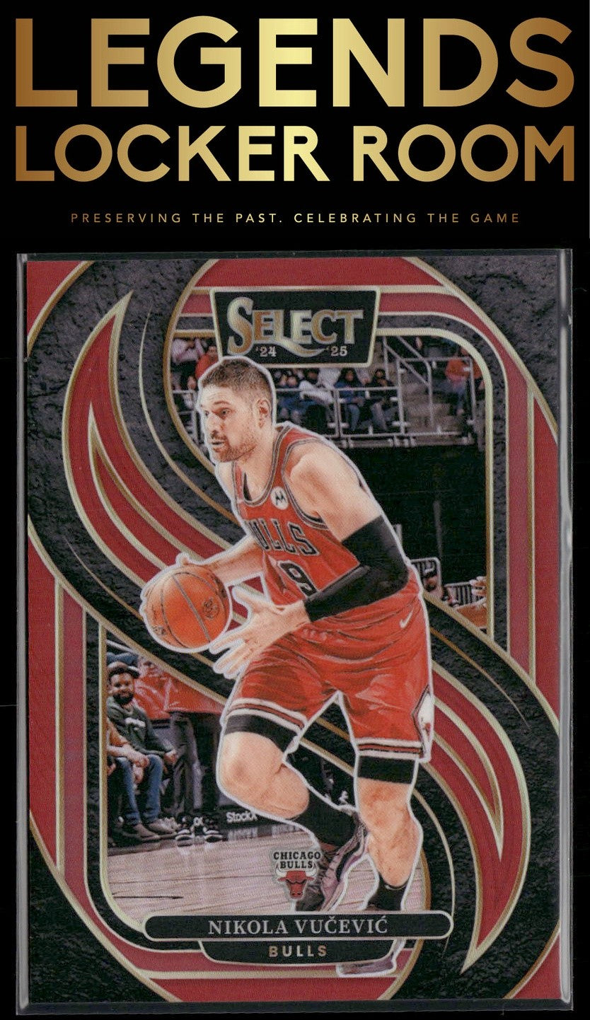 2024-25 Panini Select #117 Nikola Vucevic Red Prizm #/199