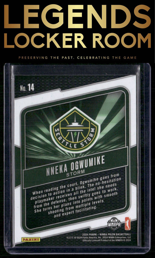 2024 Panini Prizm WNBA #14 Nneka Ogwumike Fearless
