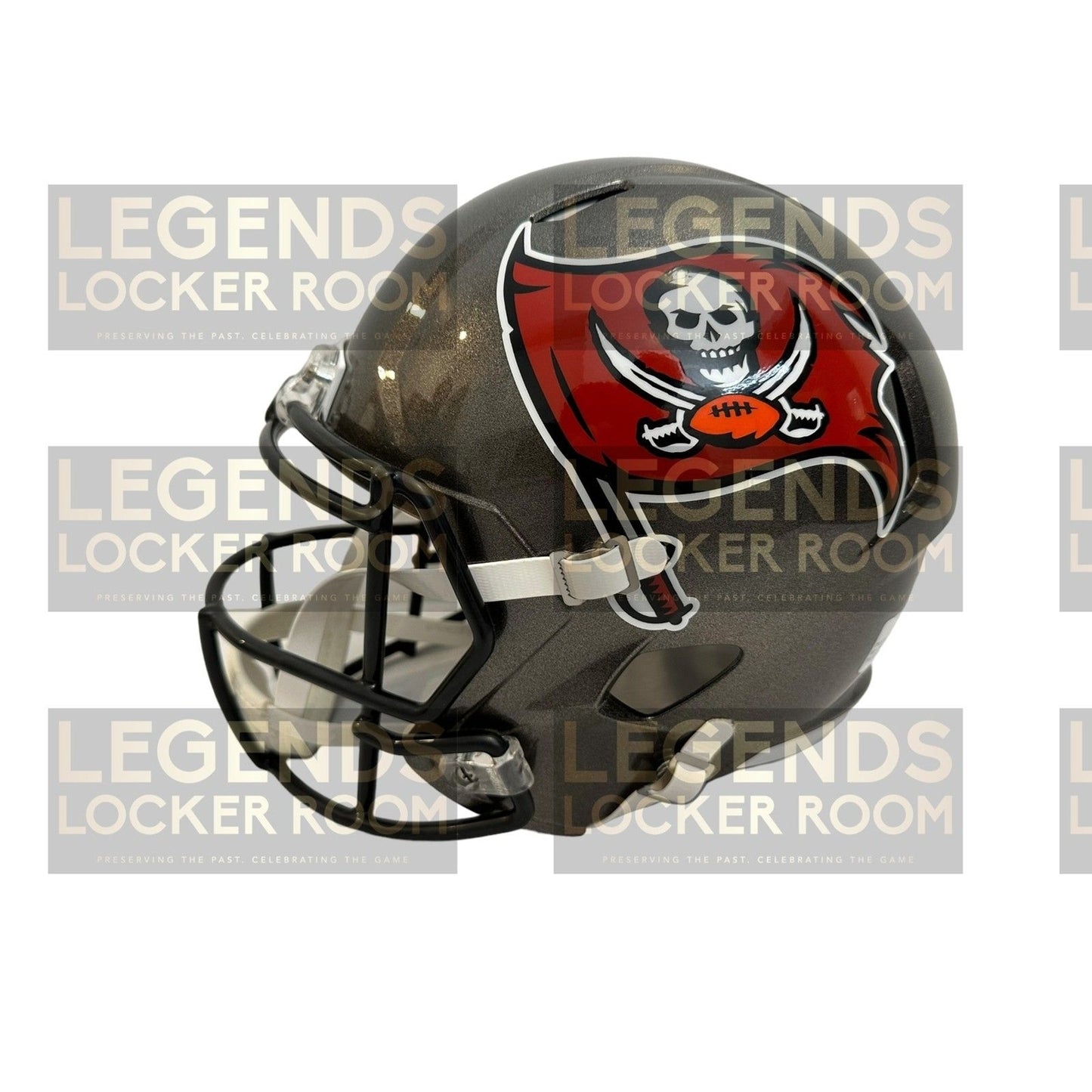 Brad Johnson Signed Tampa Bay Buccaneers Helmet - Certificate of Authenticity 