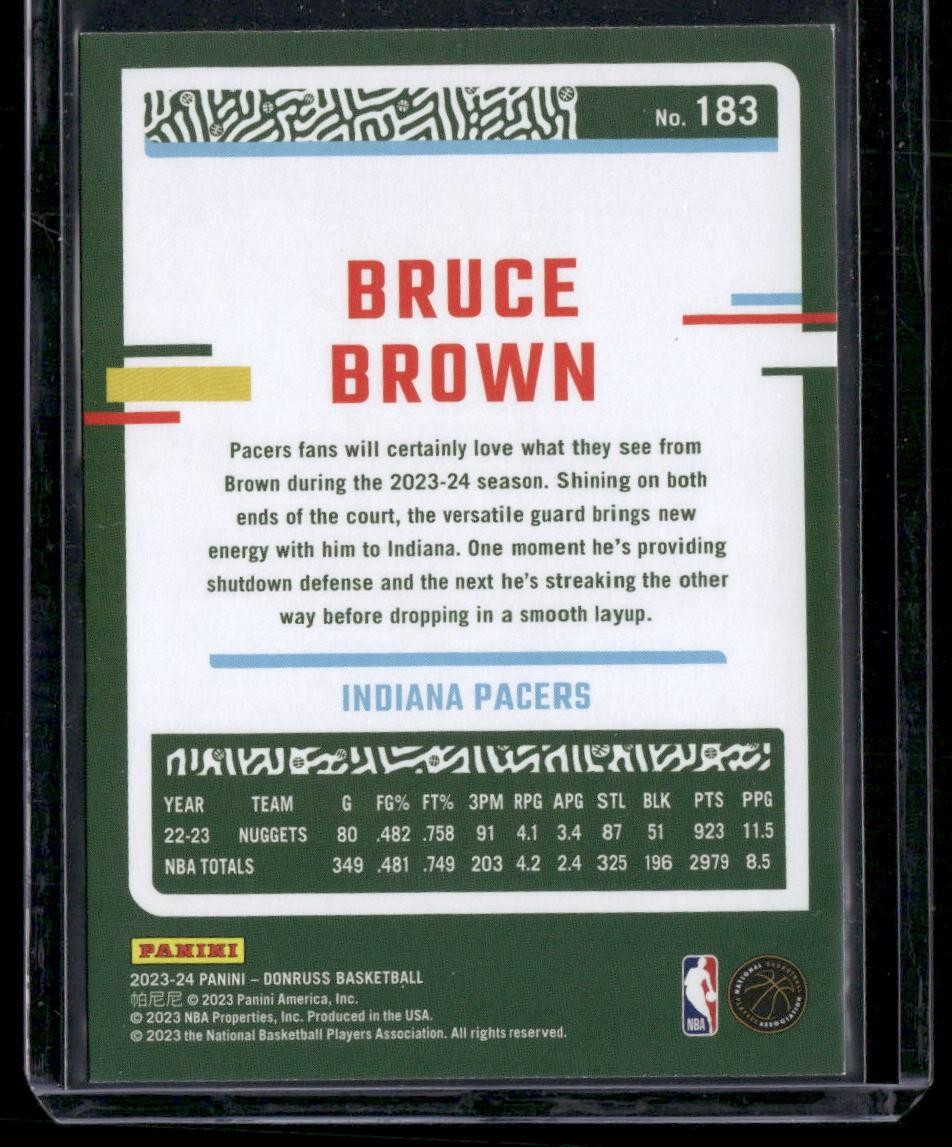 2023-24 Donruss #183 Bruce Brown