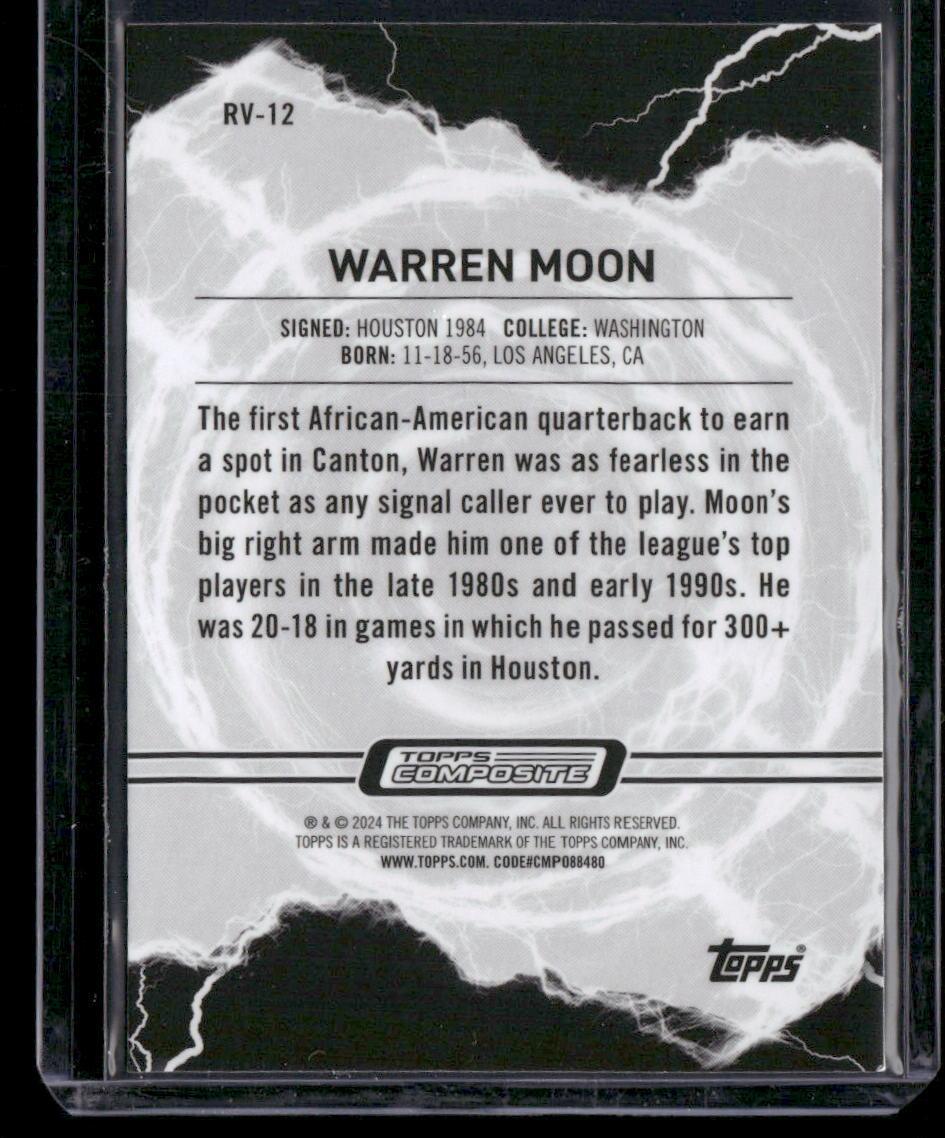 2023 Topps Composite #RV-12 Warren Moon Resurgence Voltaic