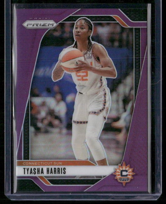 2024 Panini Prizm WNBA #102 Tyasha Harris Purple Prizms #/149
