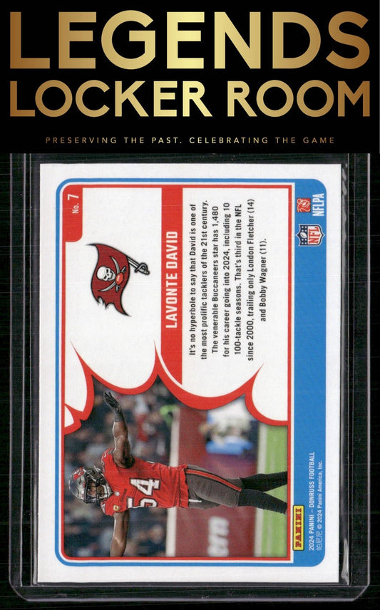 2024 Donruss #7 Lavonte David Action All-Pros