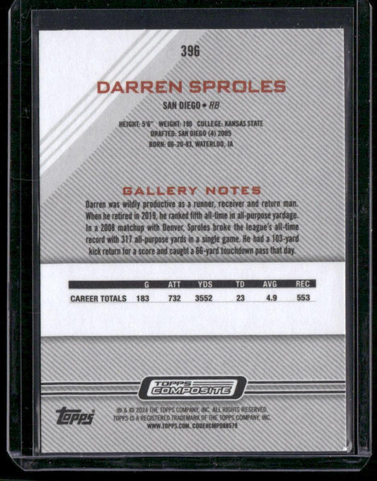 2023 Topps Composite #396 Darren Sproles