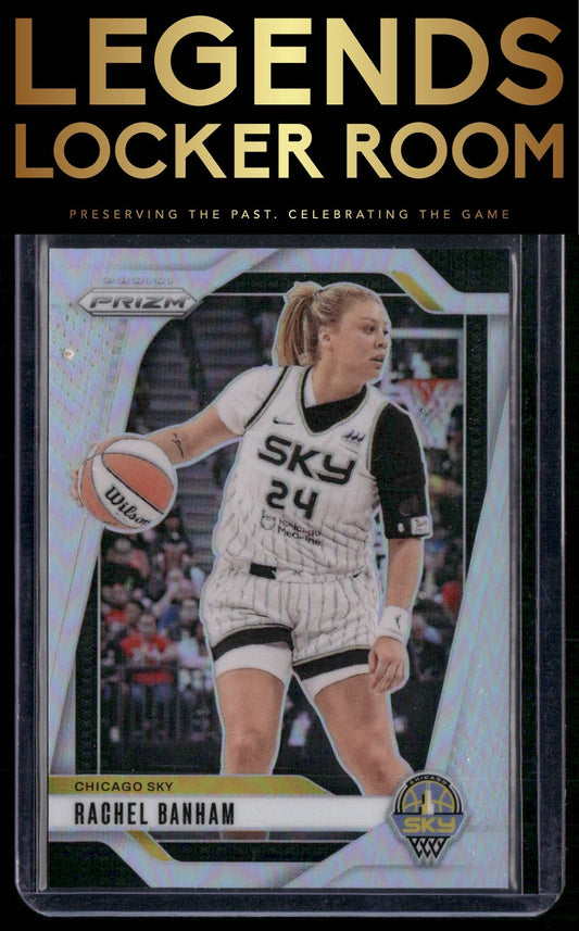 2024 Panini Prizm WNBA #25 Rachel Banham Silver Prizms